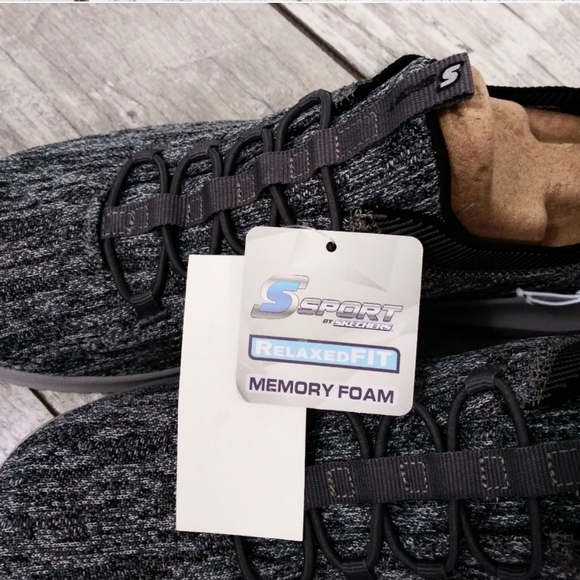 *SOLD* SKECHERS MENS 12 MEMORY FOAM KNIT SNEAKERS - Picture 6 of 7